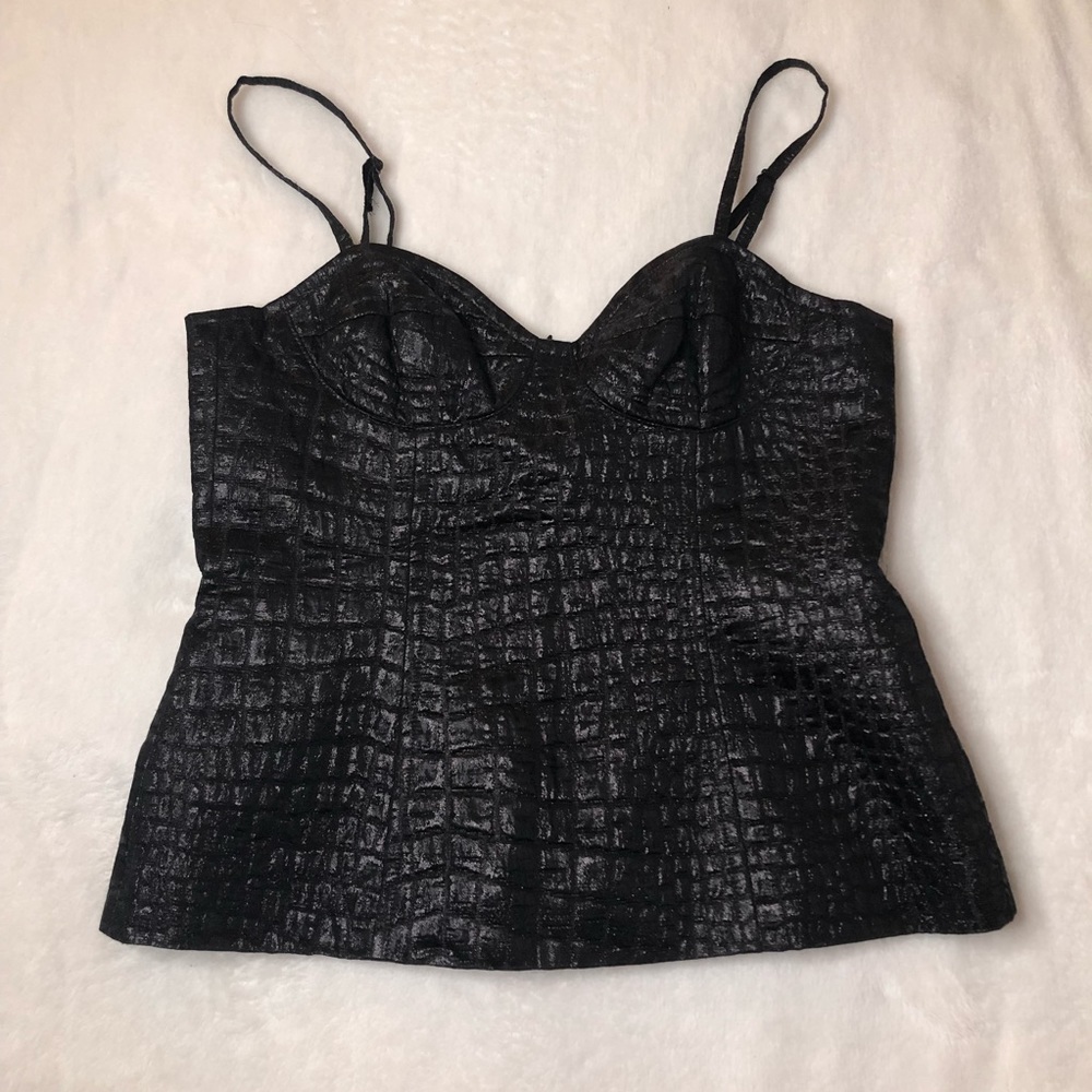 Trina Turk LA Black Top